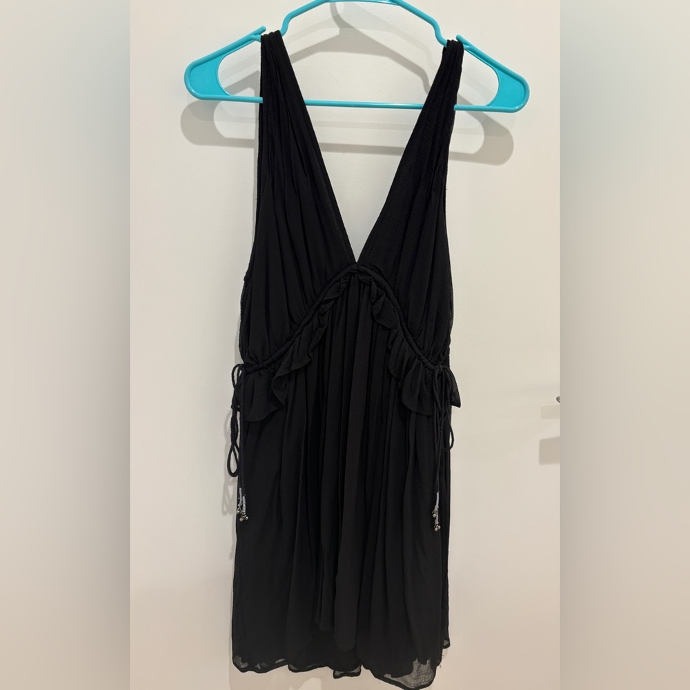 Free People Sleeveless Black Cocktail Dress Size S